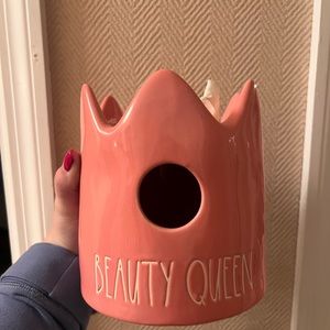 Rae Dunn Beauty Queen Birdhouse